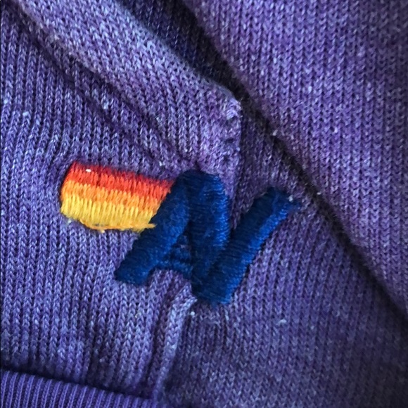 Purple Aviator Nation Sweatshirt - Picture 2 of 3